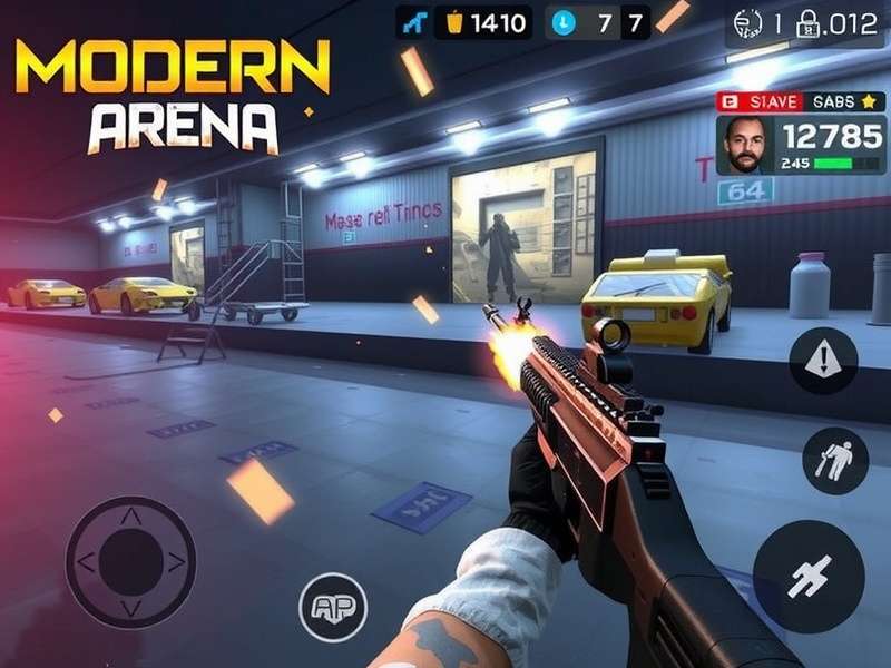 FPS Strike Ops Modern Arena Gameplay