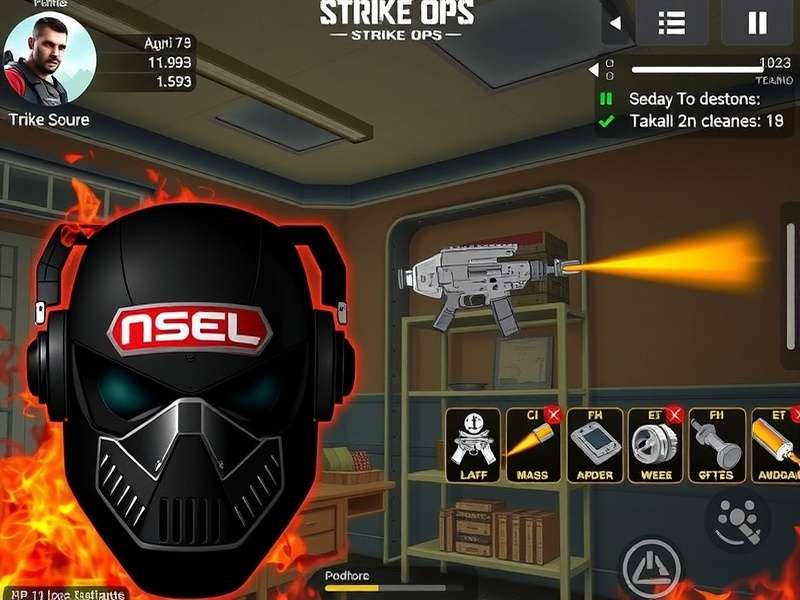 FPS Strike Ops Mod APK Gameplay