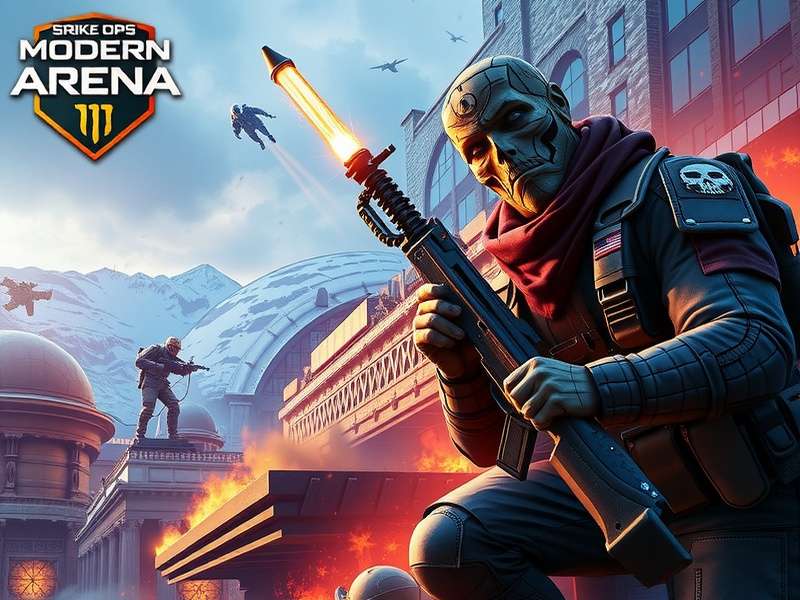 FPS Strike Ops Modern Arena Gameplay