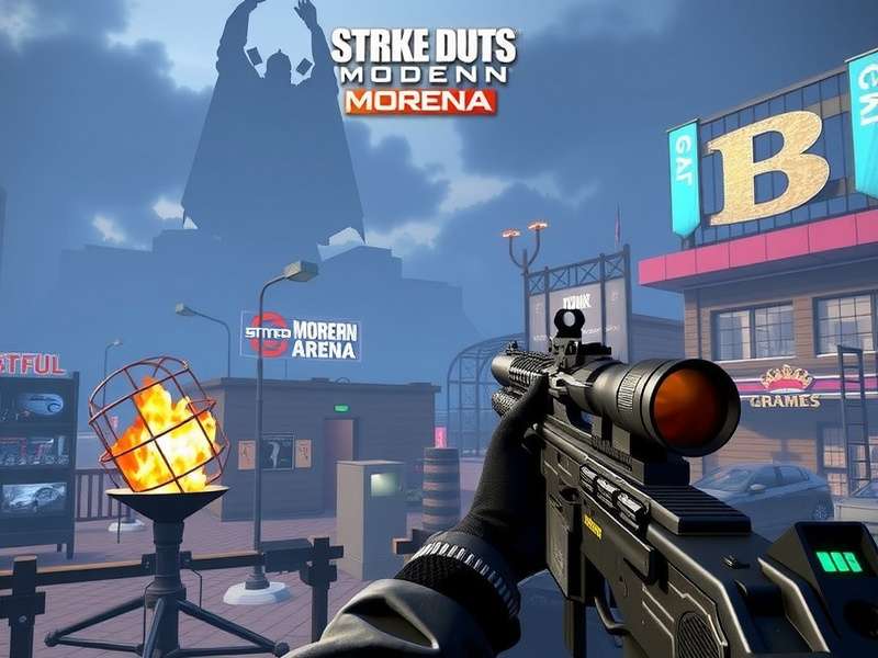 FPS Strike Ops गेम इंटरफेस