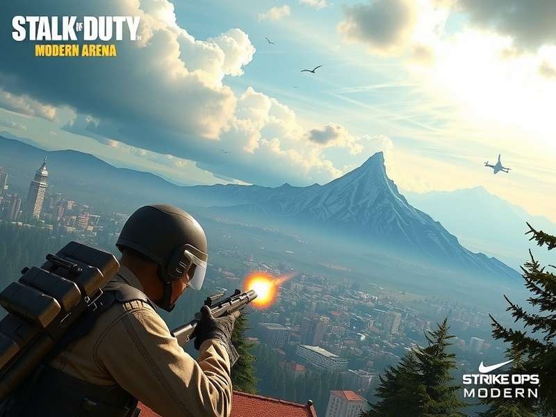 FPS Strike Ops Modern Arena gameplay screenshot