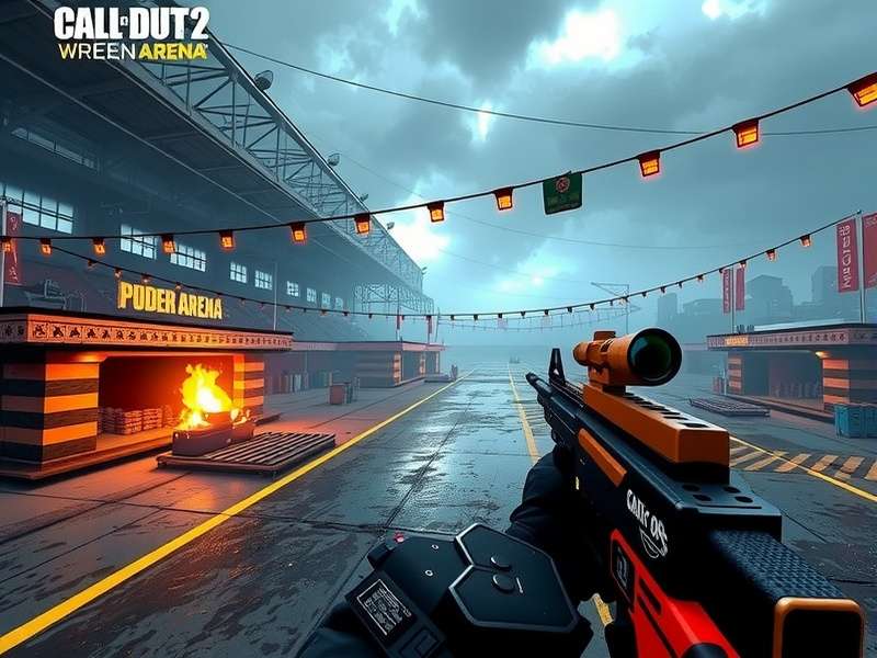 FPS Strike Ops Modern Arena गेमप्ले स्क्रीनशॉट