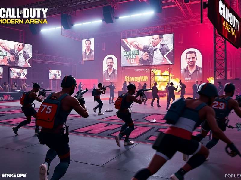 FPS Strike Ops Modern Arena गेमप्ले