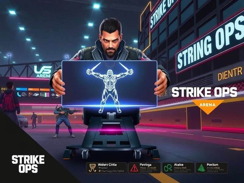 FPS Strike Ops Modern Arena गेमप्ले