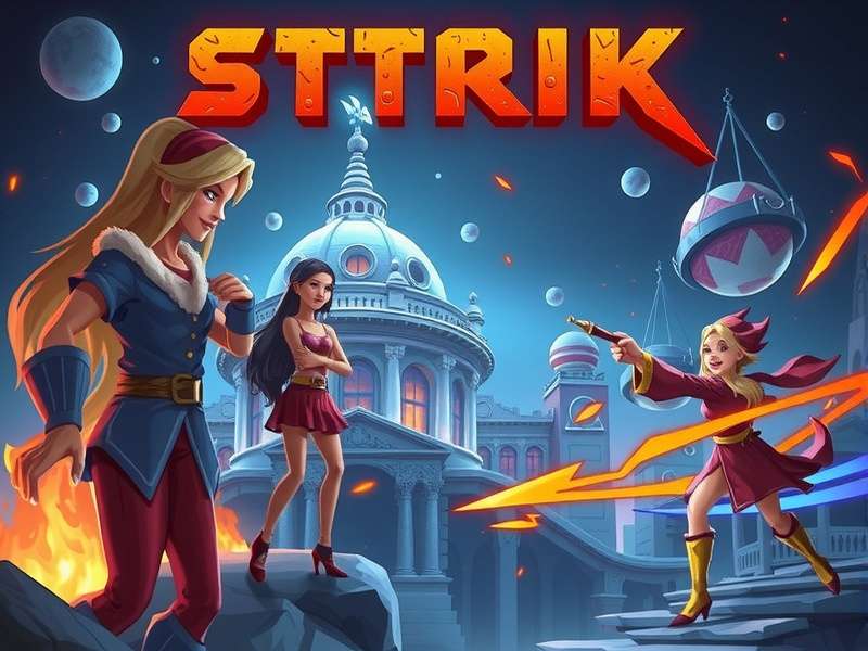 FPS Strike Ops Modern Arena intense gameplay screenshot showing close-quarter combat