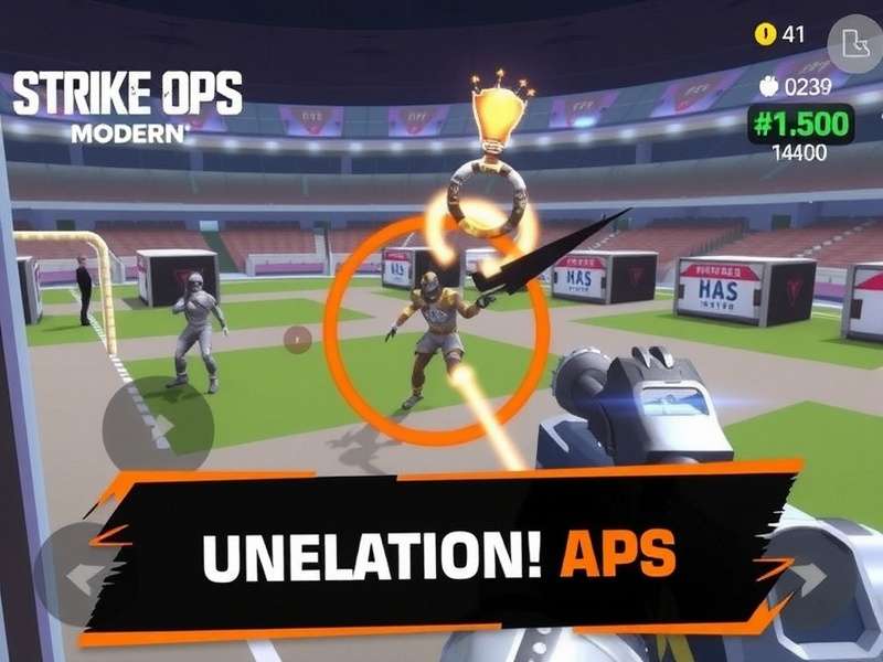 FPS Strike Ops Modern Arena Gameplay Screenshot