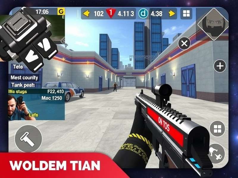 FPS Strike Ops Modern Arena Gameplay Screenshot