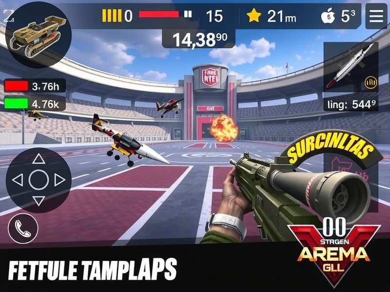 FPS Strike Ops Modern Arena gameplay screenshot on mobile