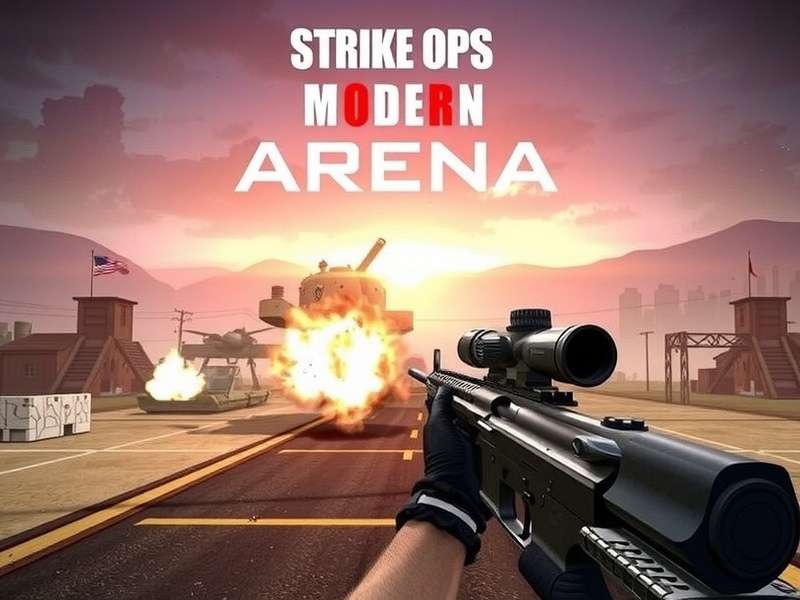FPS Strike Ops Modern Arena Windows PC Game Screenshot