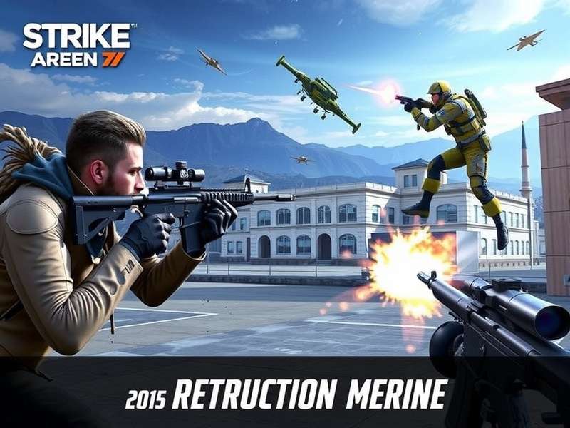 FPS Strike Ops Modern Arena Gameplay Screenshot