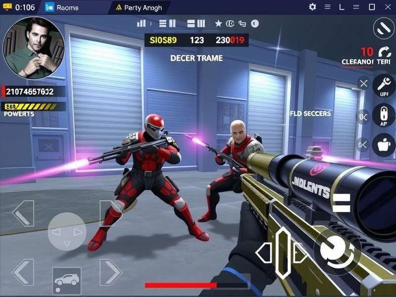 FPS Strike Ops Modern Arena Gameplay on Mobile