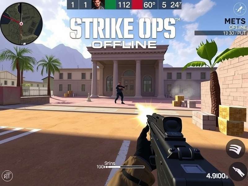 Fps Strike Ops Offline Download Pc Free – Hero banner showing game action