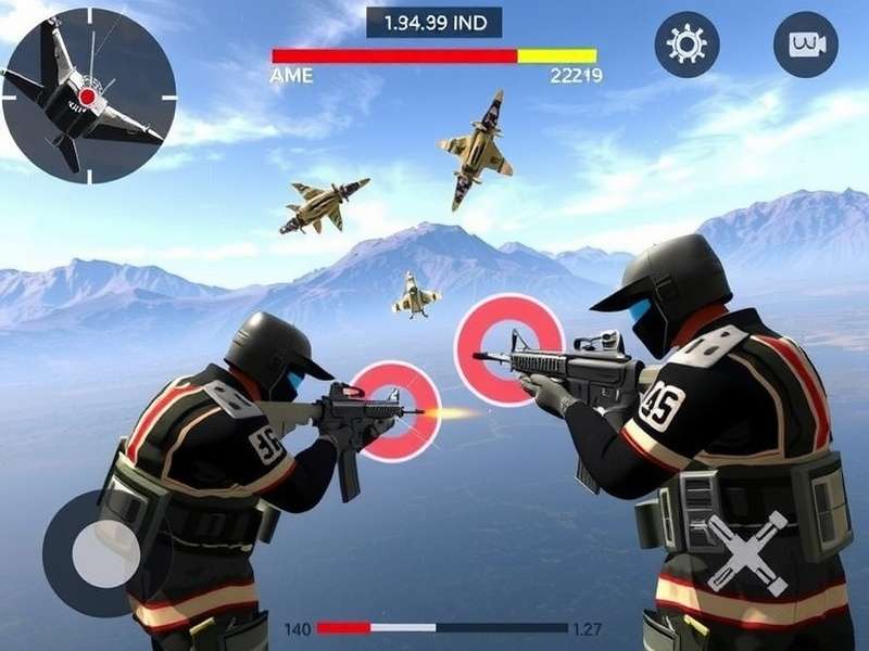 FPS Strike Ops Modern Arena Mod Apk gameplay banner for Indian players