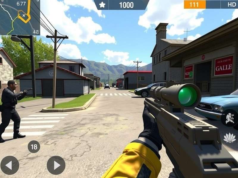 Fps Strike Ops Game – Modern Arena gameplay featuring Indian FPS Strike players in action