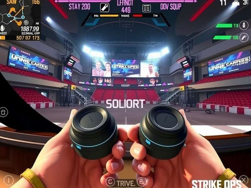 FPS Strike Ops Modern Arena controller support setup with Indian gamer using gamepad on mobile and PC