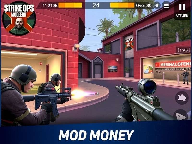 Fps Strike Ops Modern Arena Mod Apk Unlimited Money — Banner for Indian gamers