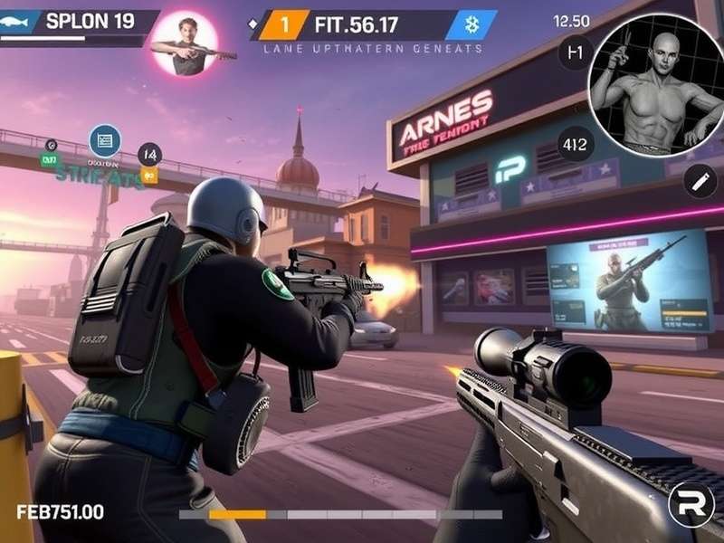 Fps Strike Ops Modern Arena Offline gameplay action screenshot for Indian players