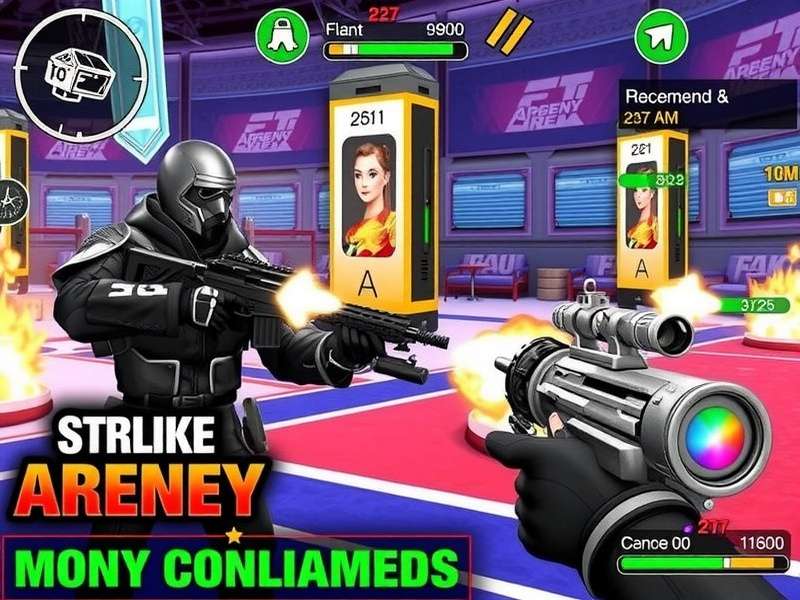 FPS Strike Ops Modern Arena gameplay action with unlimited money features