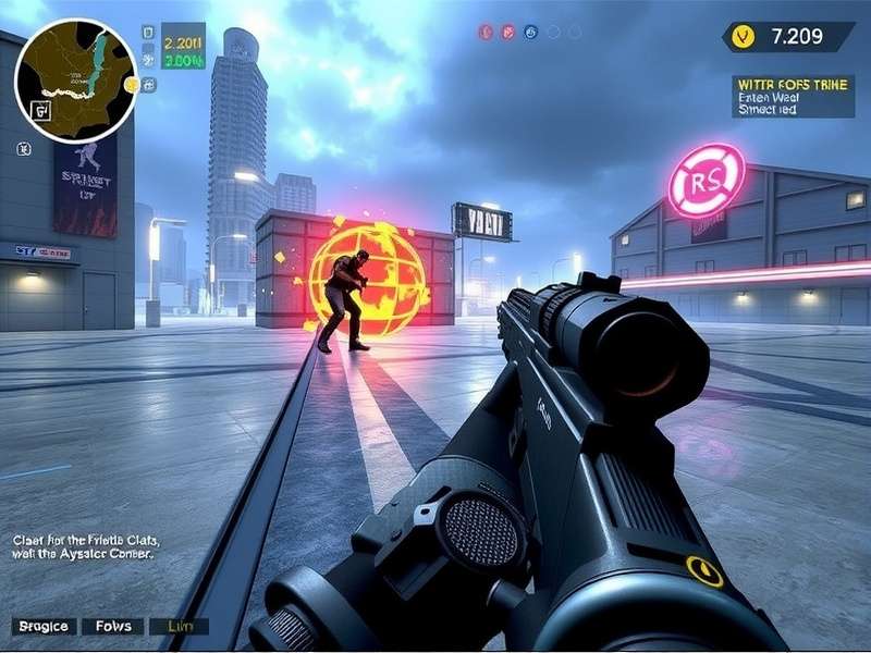 FPS Strike Ops Modern Arena squad gameplay action in India server